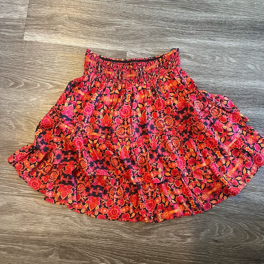 Du Paradis Floral Skirt